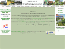Tablet Screenshot of bauweise.net